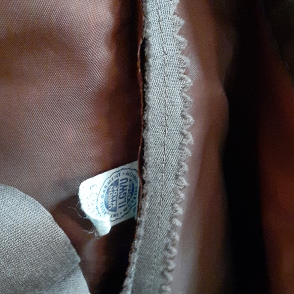 Vintage Richard Frontman Brown slvs dress - Picture 9 of 9